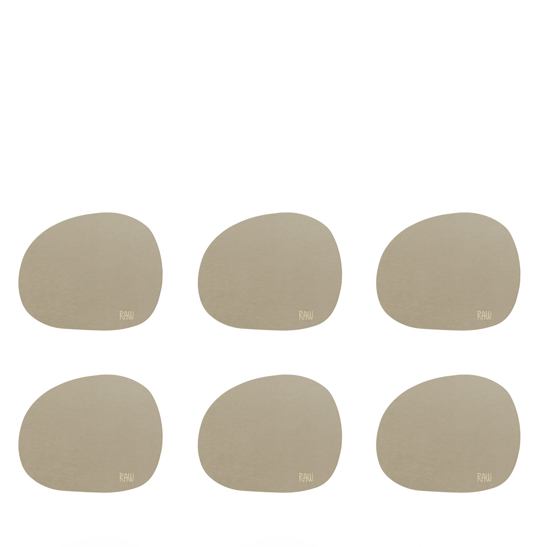 RAW coaster soft surface mellow clay